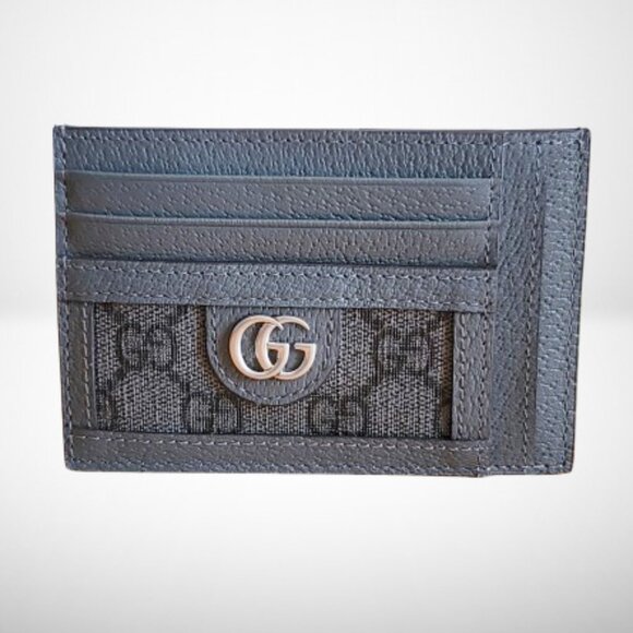 GUCCI OPHIDIA CARD CASE WALLET - Picture 1 of 6